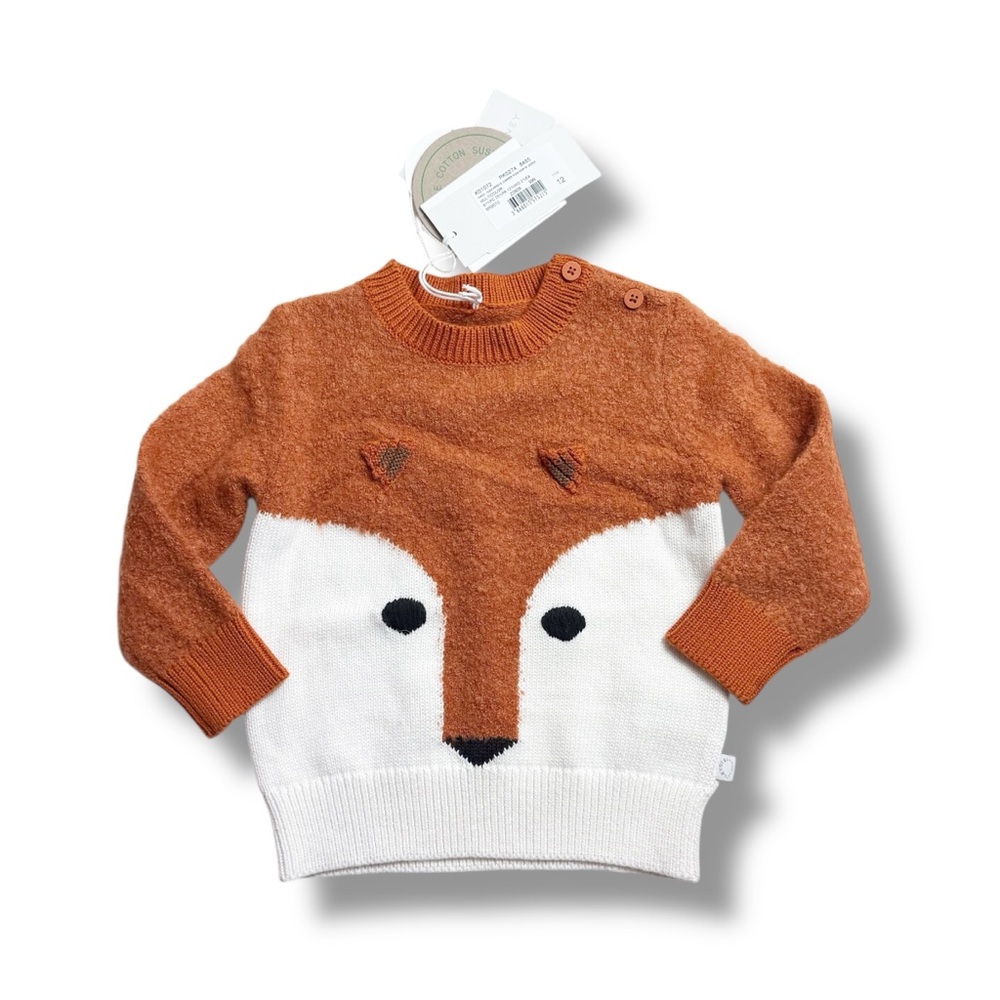 New! Stella McCartney Fox sweater